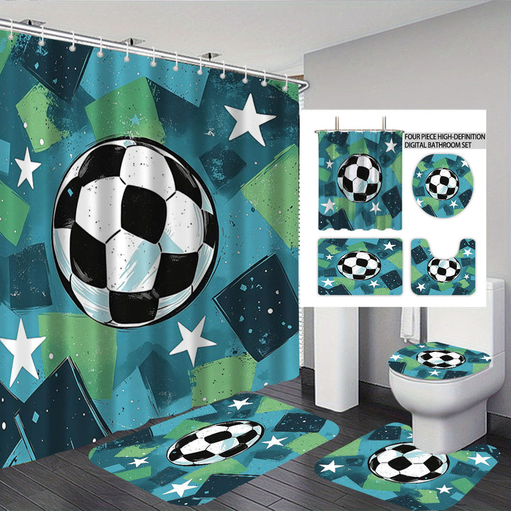 Basketball-Themed Bathroom Decor Set Kalsten