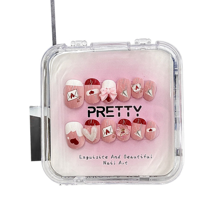 Decorative Press-On Nail Set Kalsten