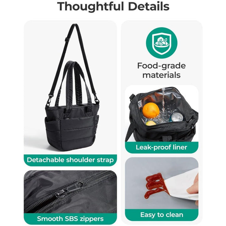 Multifunctional bag with insulated compartment Kalsten