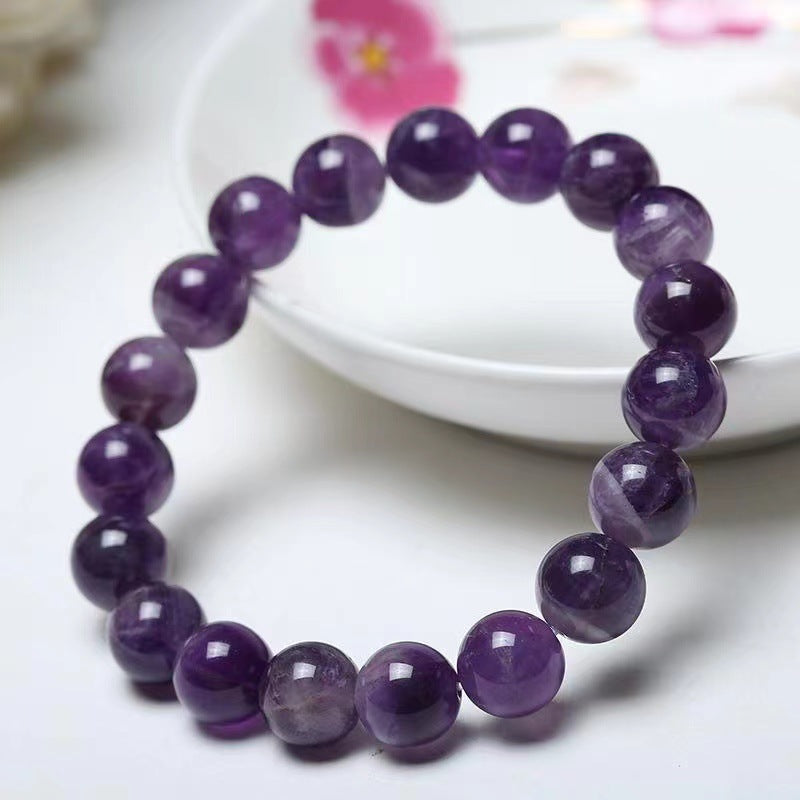 Handmade Amethyst Gemstone Bracelet Kalsten