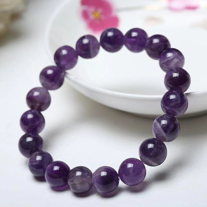 Handmade Amethyst Gemstone Bracelet Kalsten