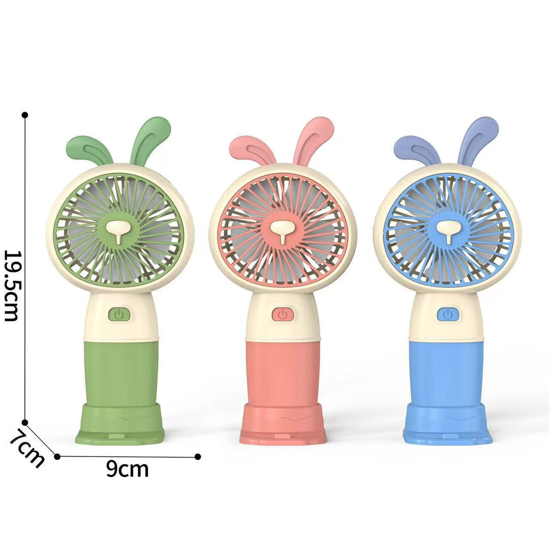 Unisex Handheld Fan with flexible design and integrated USB charging function Kalsten