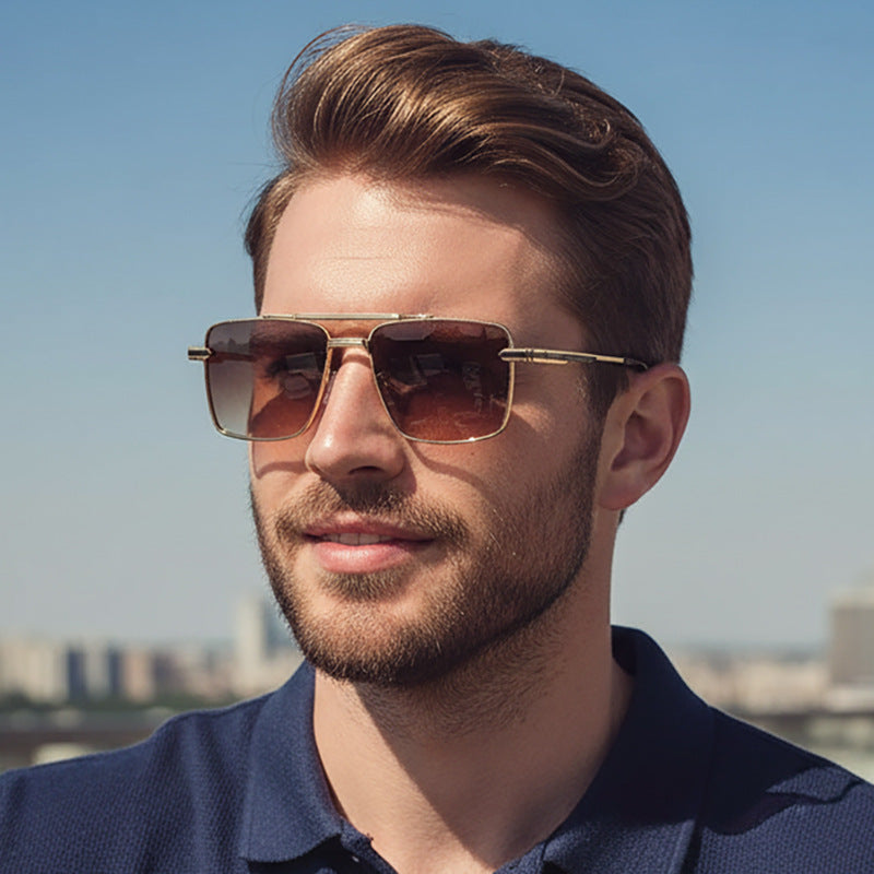 Ladies futuristic square sunglasses Kalsten