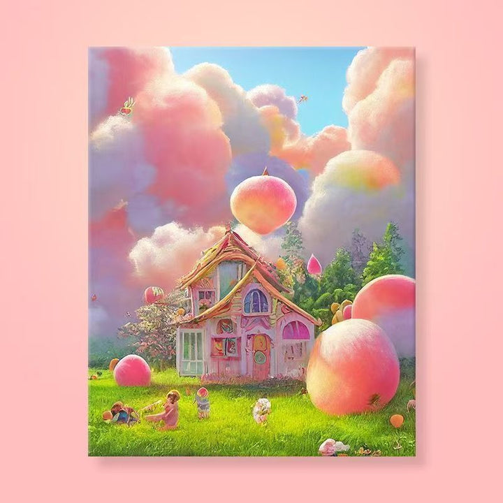 Whimsical Fantasy Landscape Canvas Art Kalsten