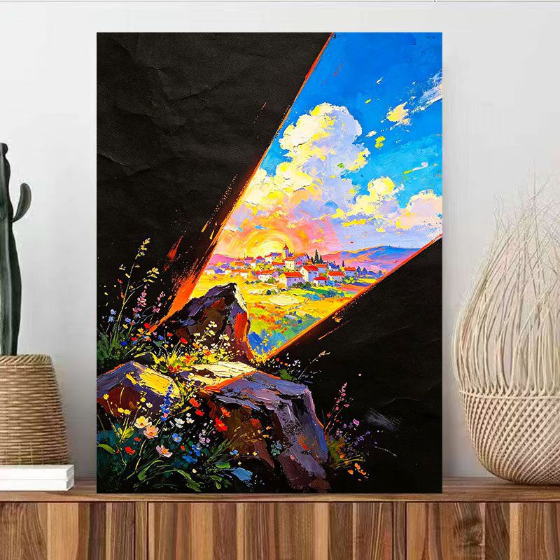 Landscape Inspired Abstract Wall Art Kalsten