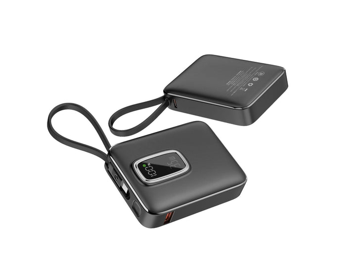 Portable power bank with integrated LED display and fast charging function Kalsten
