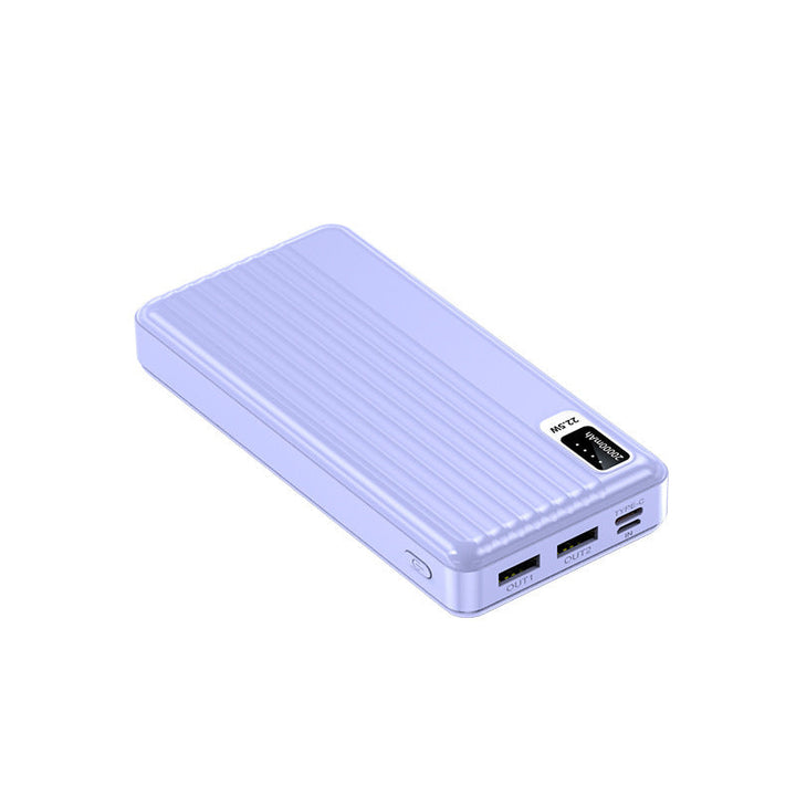 High-performance power bank with multifunctional USB-C connection and intelligent fast charging Kalsten