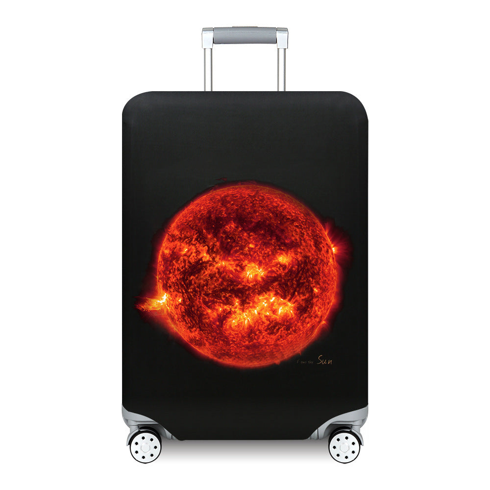 Unisex nan Kids Luggage Cover for Hard Shell Suitcases with Fun Space Design made of Elastic Polyester-Spandex Kalsten