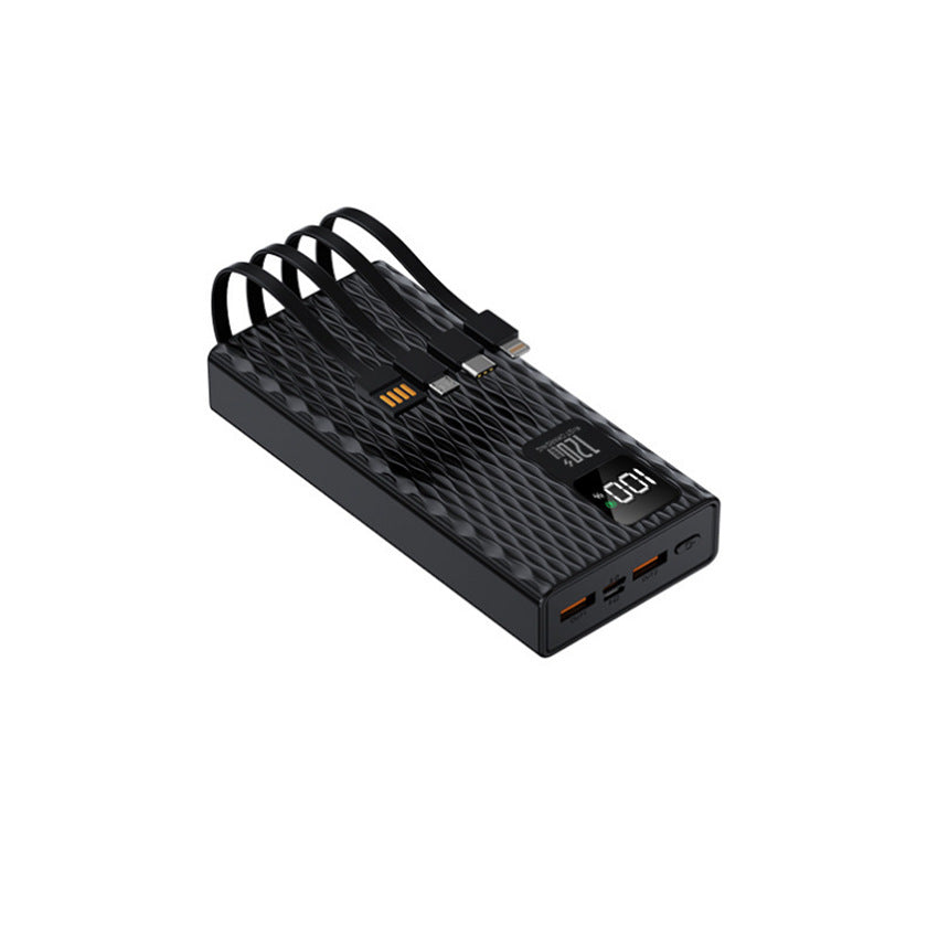 High-performance power bank with integrated fast charging ports and LCD display Kalsten