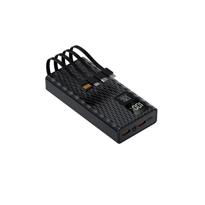 High-performance power bank with integrated fast charging ports and LCD display Kalsten