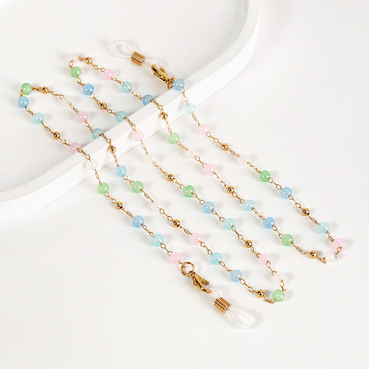 Beaded Eyewear Retainer Chain Kalsten
