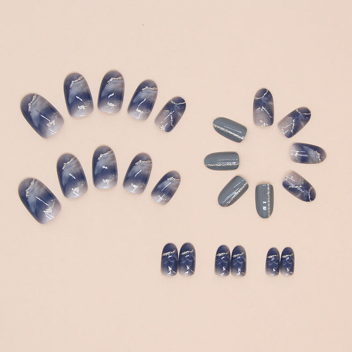 Premium Marble Design Press-On Nail Tips Kalsten