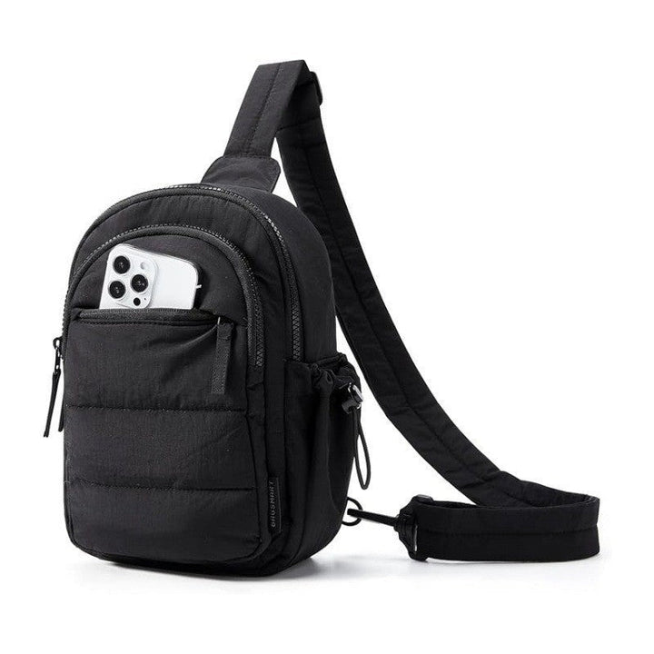 Practical shoulder bag with additional compartment Kalsten