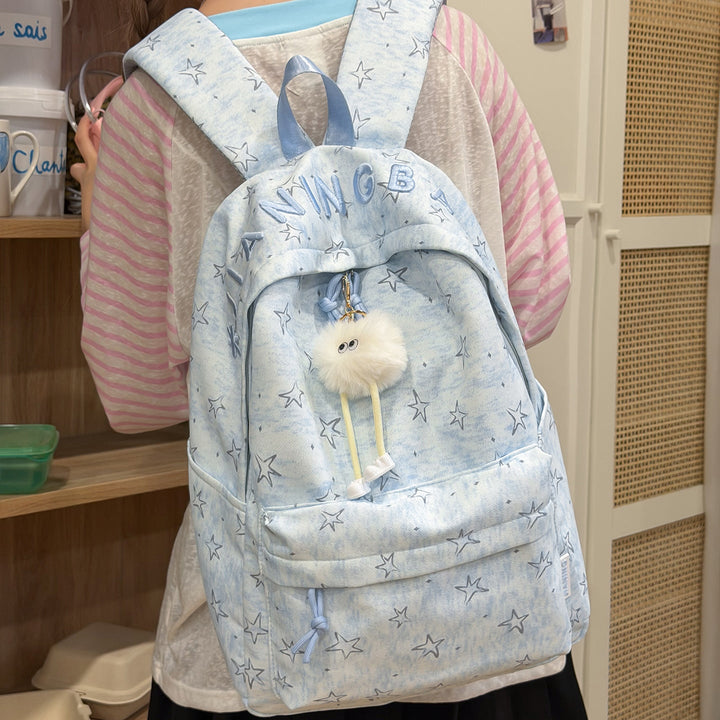 Women’s Stylish Star-Printed Backpack Kalsten