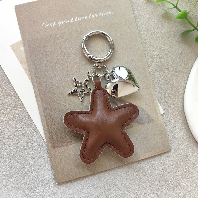 Keychain with star and heart design Kalsten