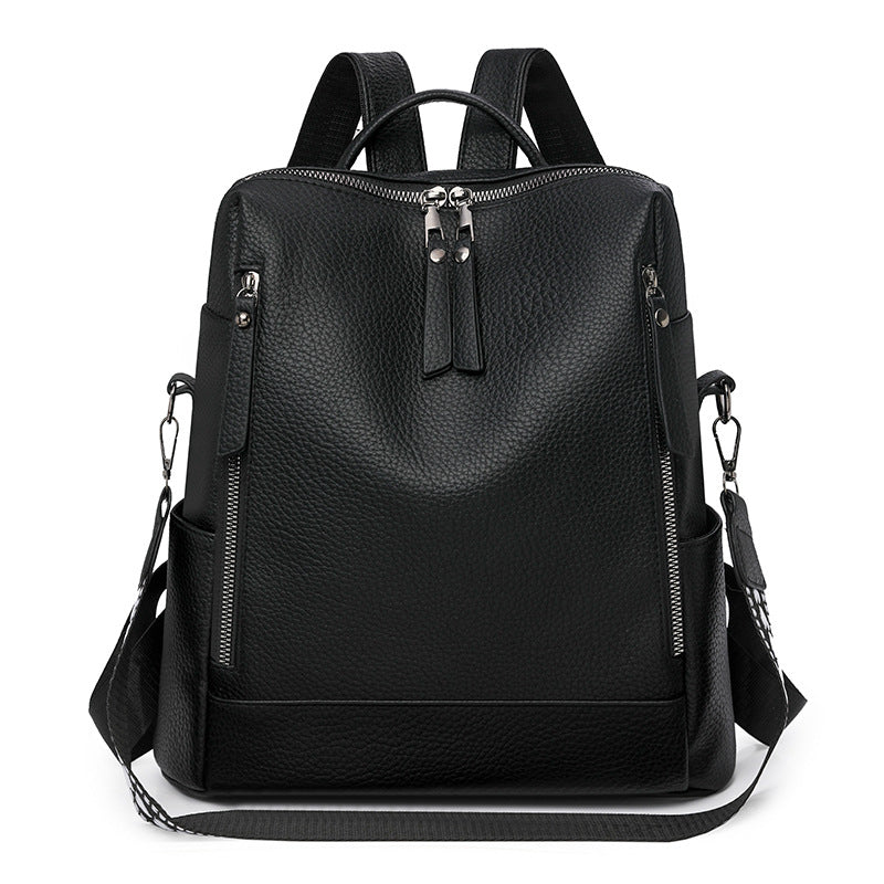 Textured Multi-Pocket Backpack Kalsten