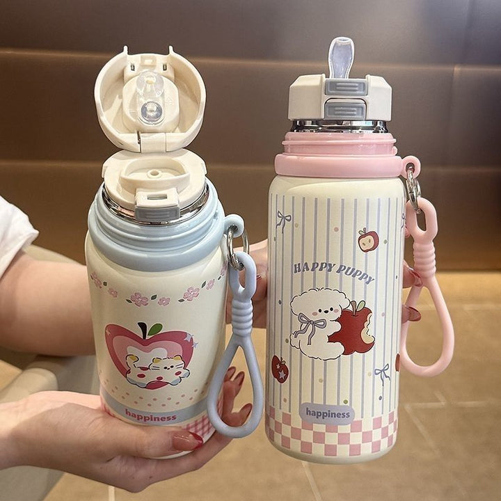 Ladies Insulated Drinking Cup with Cheerful Rabbit Design Kalsten