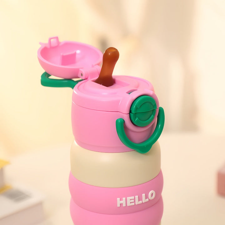 Women's durable water bottle with practical lid Kalsten