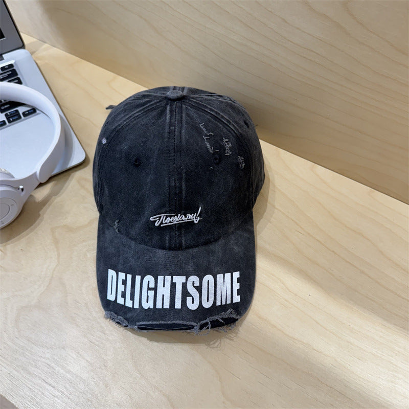 Men's Distressed Casual Cotton Cap Kalsten