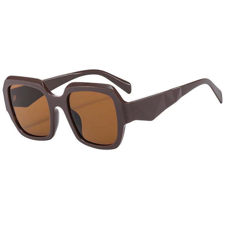 Women's Stylish Square Sunglasses with Polygonal Frame Kalsten