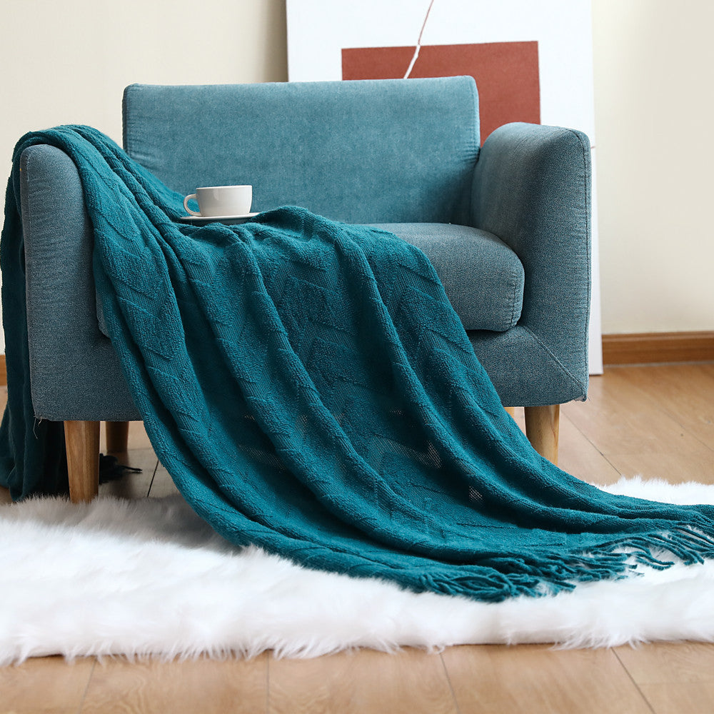Ladies' throw blanket Kalsten