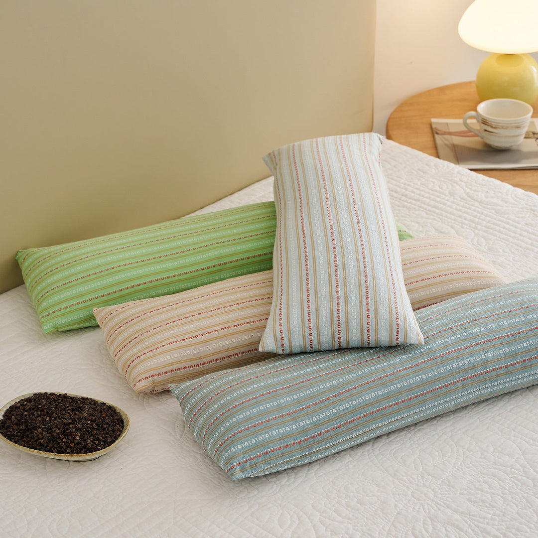 Neck support roll with stylish stripes Kalsten