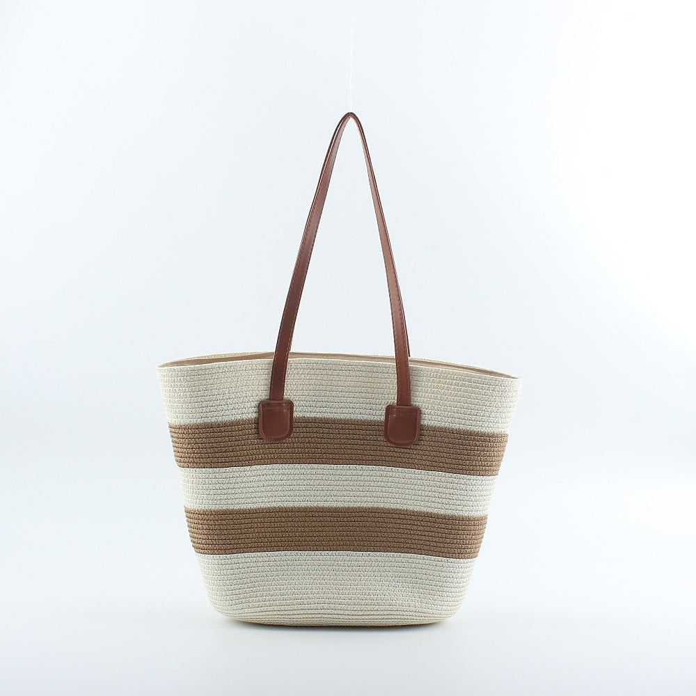 Beach bag in modern striped look Kalsten