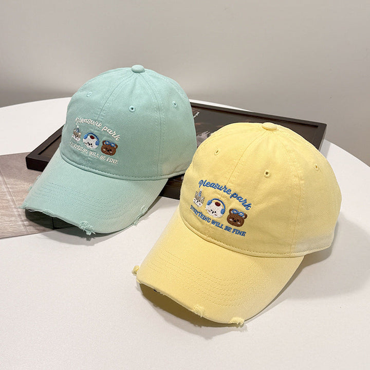 Unisex Embroidered Casual Cap Kalsten