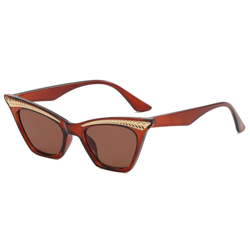 Ladies Cat-Eye Sunglasses with Luxurious Detail Kalsten