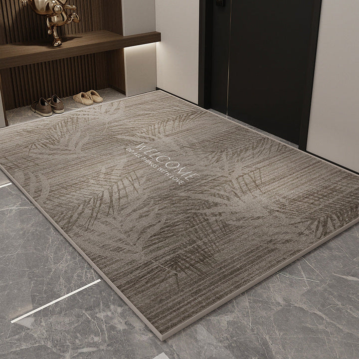 Elegant Tropical-Themed Entryway Mat Kalsten