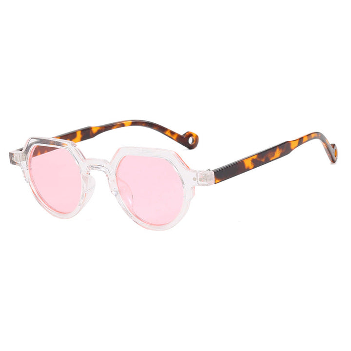 Women's geometric sunglasses with protective UV filter and sturdy frame Kalsten