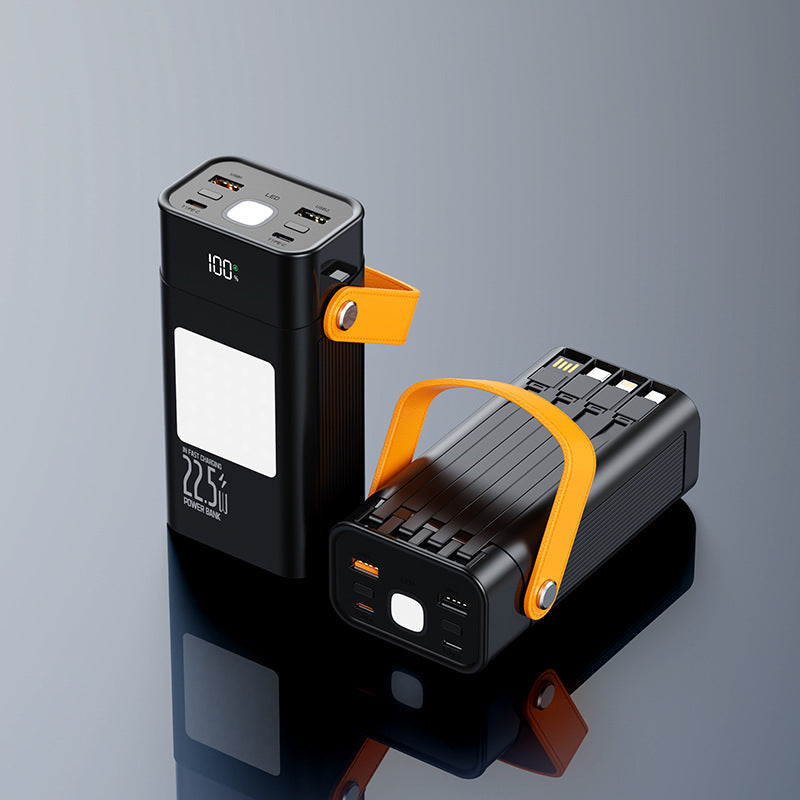 Portable power bank with fast charging port and LED display Kalsten