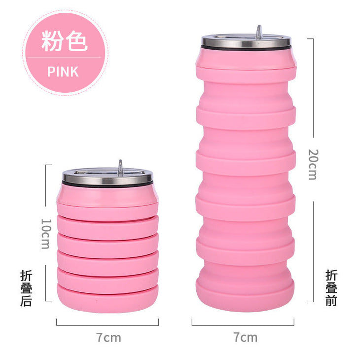 Women Multifunctional Silicone Water Bottle Kalsten