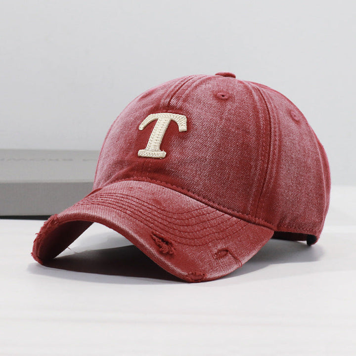 Men's Distressed Denim Cap Kalsten