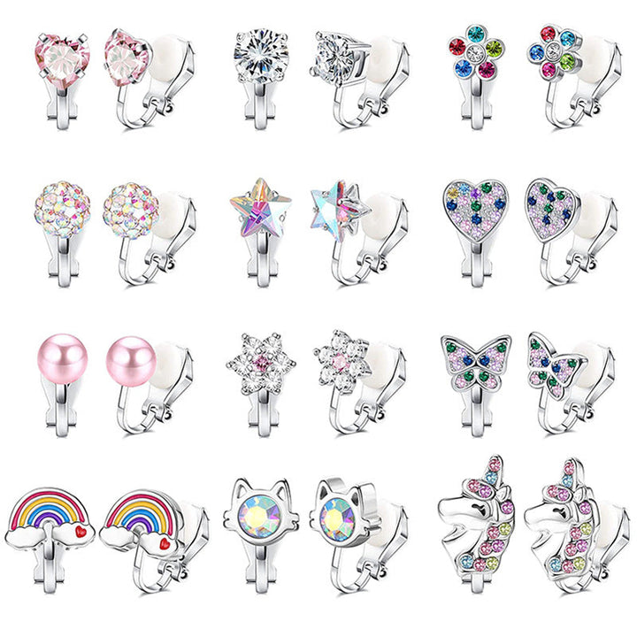 Charming Clip-On Earrings Set Kalsten