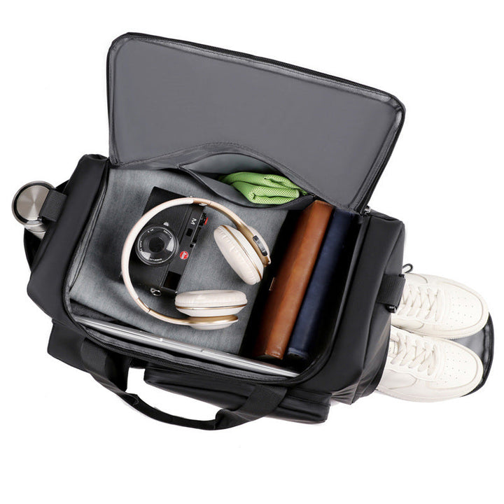Men's Multifunctional Sports Travel Bag with Innovative Compartment Structure Kalsten