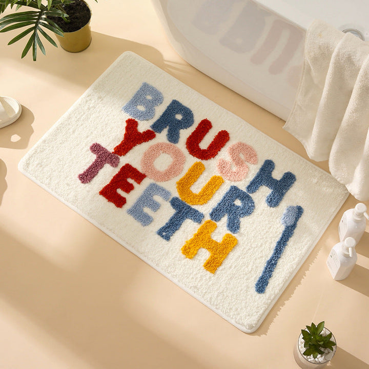 Funny Quote Bath Mat