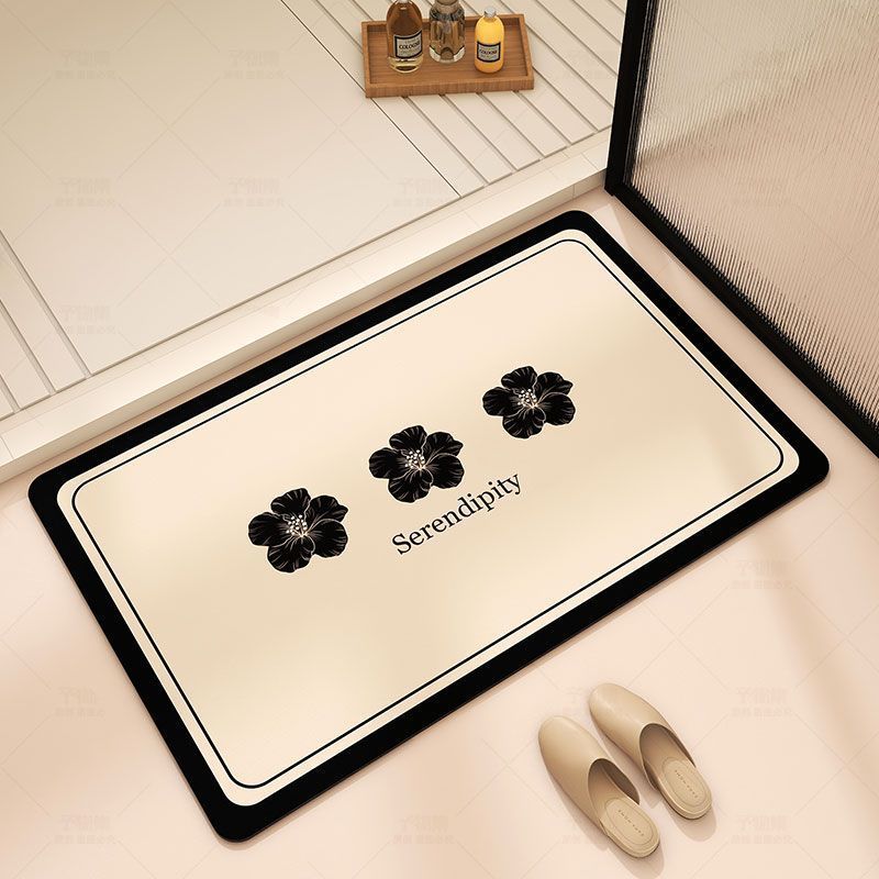 Inspirational Quote Bathroom Mat Kalsten
