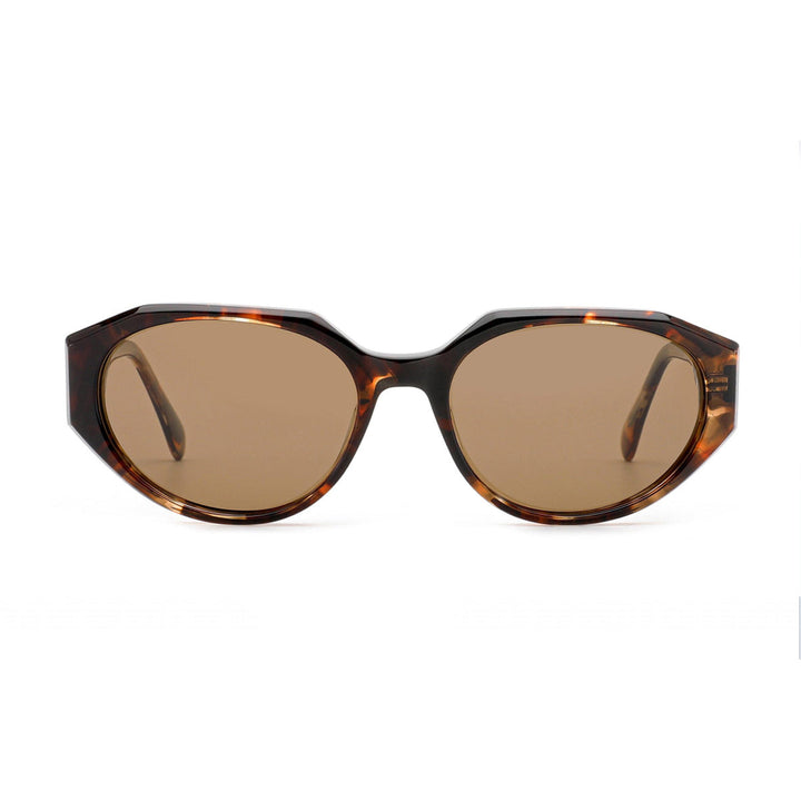 Women's sunglasses in a modern, transparent design with advanced Kalsten lenses