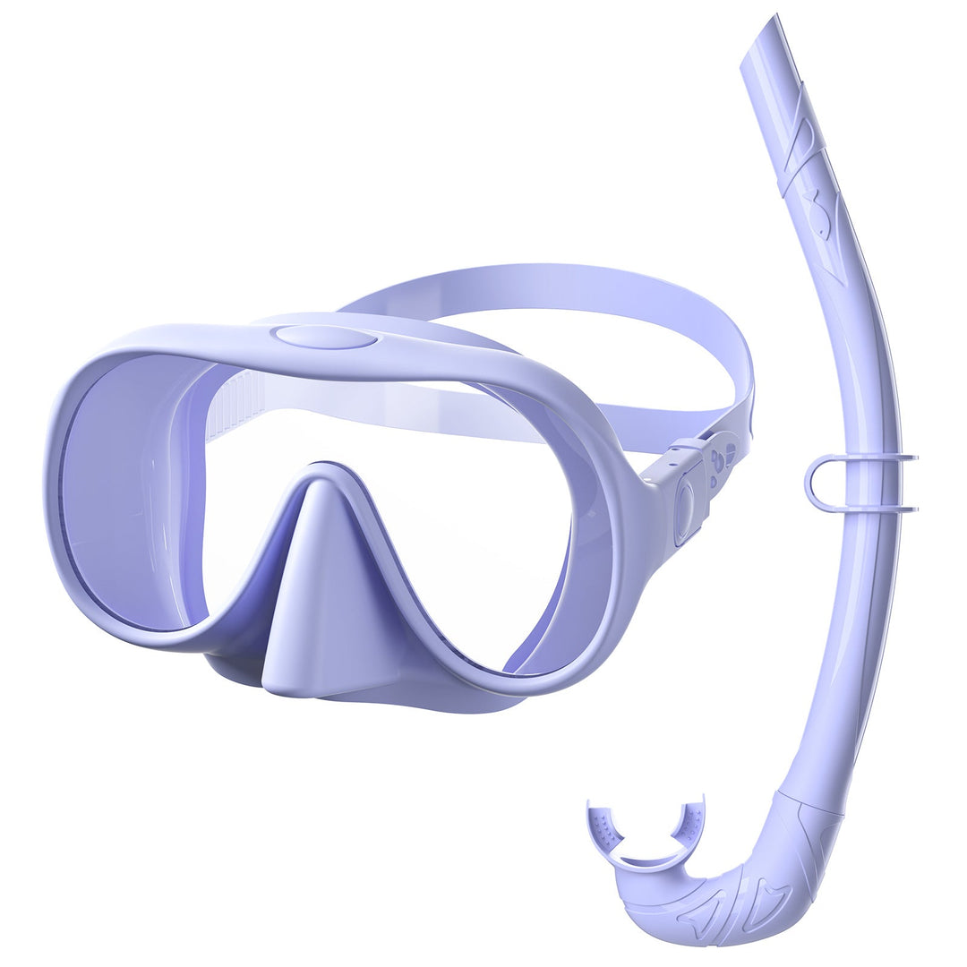 Swimming mask with flexible breathing tube Kalsten