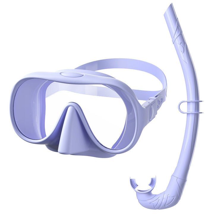 Swimming mask with flexible breathing tube Kalsten