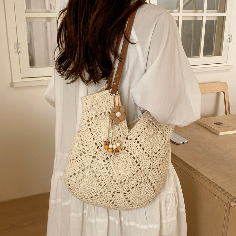 Handcrafted Macrame Shopper Bag Kalsten