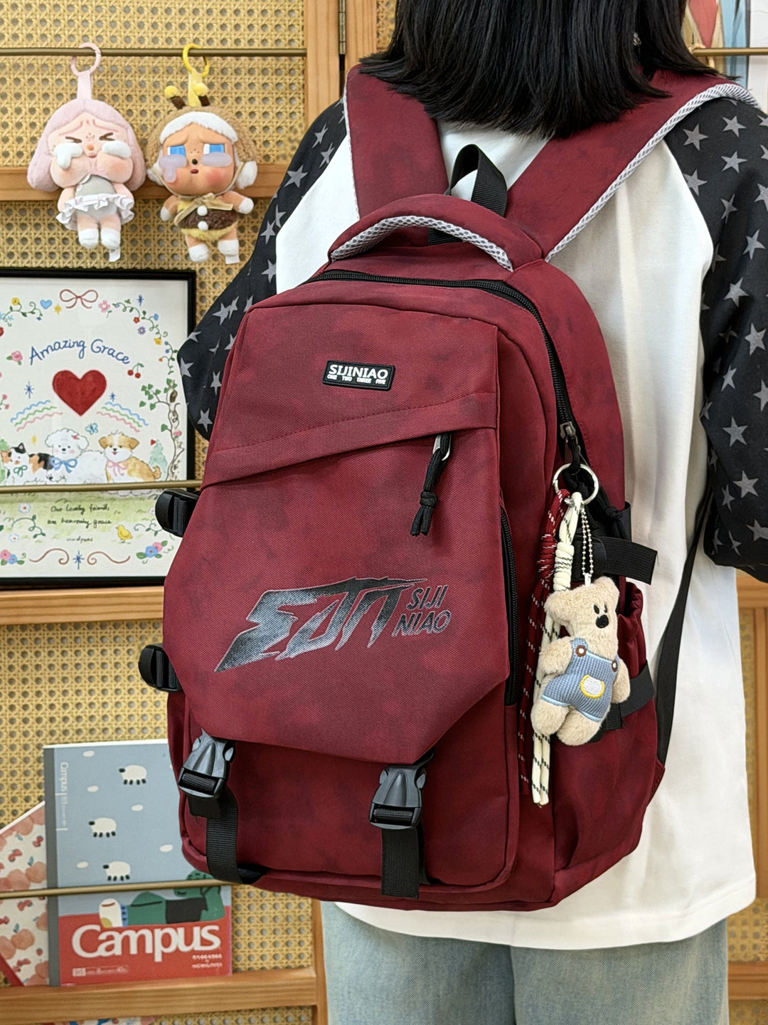 Urban Multi-Compartment School Backpack