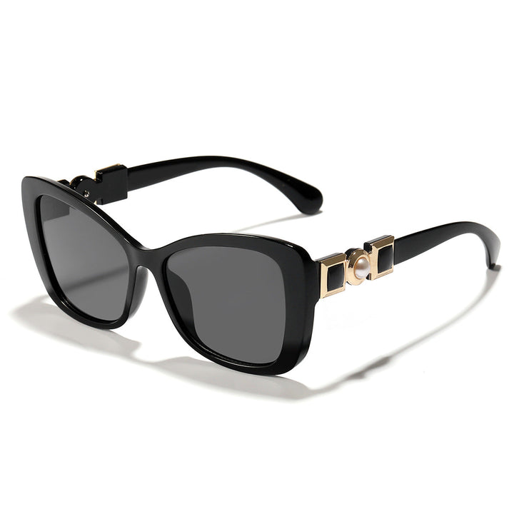 Women Cat-Eye Sunglasses with Elegant Metal Decoration Kalsten