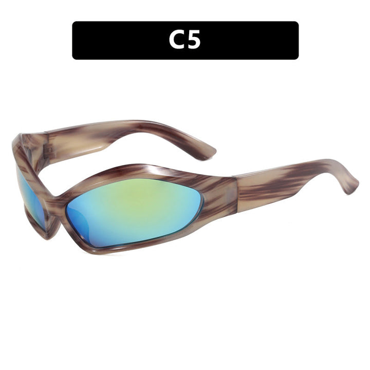 Women's sports sunglasses with ergonomic design and protective UV filter Kalsten