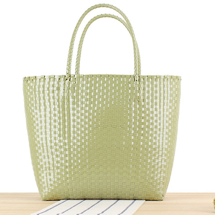 Stylish Beach Bag Made of High-Quality Woven Material Kalsten