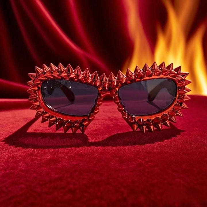 Women's statement sunglasses with creative stud accents Kalsten