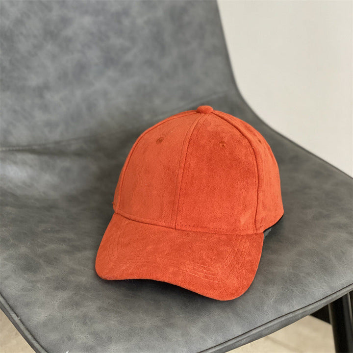 Men's Suede Texture Classic Cap Kalsten