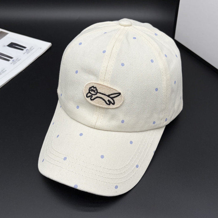 Women's Polka Dot Embroidered Baseball Cap Kalsten