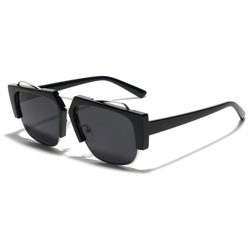Ladies trendy square sunglasses with contrasting frame Kalsten